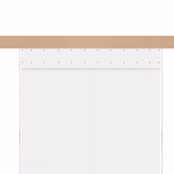 vidaXL Sliding Door Hardware Kit Sliding Barn Door Aluminium Alloy Sliver - 183 cm - Additional view 7