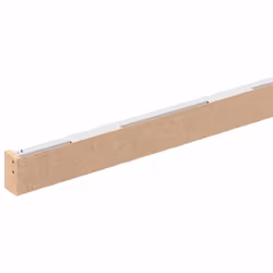 vidaXL Sliding Door Hardware Kit Sliding Barn Door Aluminium Alloy Sliver - 183 cm - Additional view 9