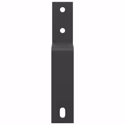 vidaXL Barn Door Bypass Brackets 5 pcs for Flat Rails Carbon Steel