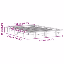 VidaXL 850657 bed frame - Additional view 8