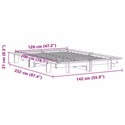 VidaXL 850662 bed frame - Additional view 8