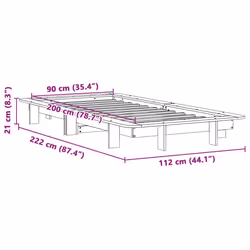 VidaXL 850668 bed frame - Additional view 8