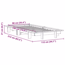 VidaXL 850680 bed frame - Additional view 8