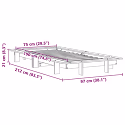 VidaXL 850681 bed frame - Additional view 8