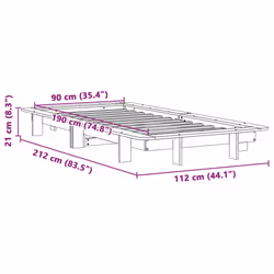 VidaXL 850682 bed frame - Additional view 8