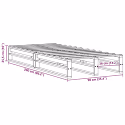 VidaXL 850833 bed frame - Additional view 8