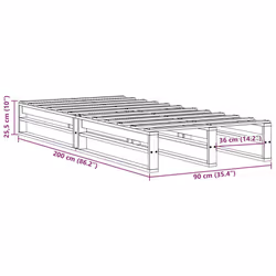 VidaXL 850835 bed frame - Additional view 8