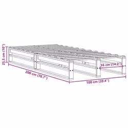 VidaXL 850838 bed frame - Additional view 8