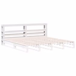 VidaXL 850873 headboard/footboard White - Additional view 4