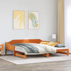 VidaXL 850904 sofa Sofa bed Brown - Additional view 4