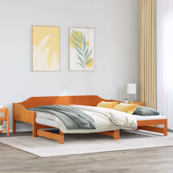 VidaXL 850910 sofa Sofa bed Brown - Additional view 4