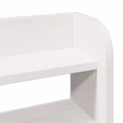 vidaXL Headboard with Shelves Bed Header Bed Headboard Solid Wood Pine - white, 100 x 16 x 82 cm - Additional view 6
