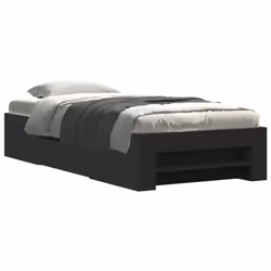 VidaXL 3295493, Black, 93 cm, 2.03 m, 33 cm, 900 x 2000 mm, 795 x 285 x 180 mm