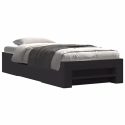 VidaXL 3295528, Black, 78 cm, 193 cm, 33 cm, 750 x 1900 mm, 795 x 285 x 180 mm