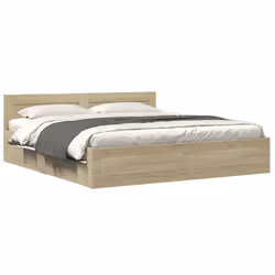 VidaXL 3295543, Oak, 183 cm, 2.03 m, 69 cm, 1800 x 2000 mm, 820 x 285 x 190 mm