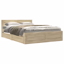 VidaXL 3295557, Oak, 153 cm, 2.03 m, 69 cm, 1500 x 2000 mm, 820 x 285 x 190 mm