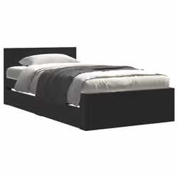 VidaXL 3295584, Black, 900 x 2000 mm, 820 x 285 x 190 mm, 1 pc(s)