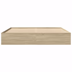 vidaXL Bed Frame Bed Base Home Bedstead Sonoma Oak 200x200 cm Engineered Wood - Additional view 4