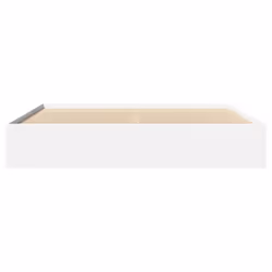 vidaXL Bed Frame Bed Base Bedstead White 180x200 cm King Size Engineered Wood - Additional view 4