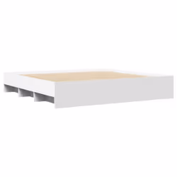 vidaXL Bed Frame Bed Base Bedstead White 180x200 cm King Size Engineered Wood - Additional view 6