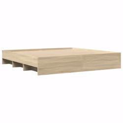 vidaXL Bed Frame Bed Base Sonoma Oak 180x200 cm King Size Engineered Wood - Additional view 6