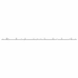 vidaXL Sliding Door Hardware Kit 200 cm Stainless Steel Silver - 8 pcs - Additional view 4
