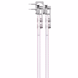 vidaXL Sliding Door Hardware Kit 200 cm Stainless Steel Silver - 8 pcs - Additional view 8