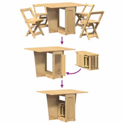 VidaXL 3295716 kitchen/dining room furniture set - Additional view 6