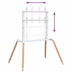 vidaXL Easel TV Stand for 37-86 Inch Screen Max VESA TV Monitor Stand 60 kg - Additional view 6