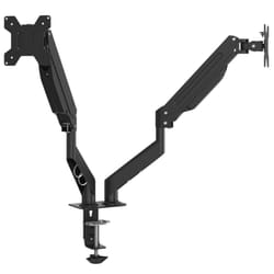 vidaXL Dual Monitor Arm for Max 27 Inch Screen Gas Spring Monitor Stand 20 kg