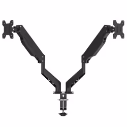vidaXL Dual Monitor Arm for Max 27 Inch Screen Gas Spring Monitor Stand 20 kg - Additional view 4