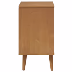 VidaXL 4013409 nightstand/bedside table Brown - Additional view 6