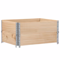 vidaXL Garden Planter Outdoor Flower Pot Patio Planter Pot Solid Wood Pine - Additional view 4