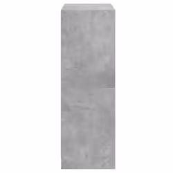 vidaXL Highboard with Doors Sideboard Cabinet Concrete Grey Engineered Wood - Additional view 7