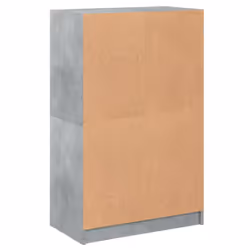 vidaXL Highboard with Doors Sideboard Cabinet Concrete Grey Engineered Wood - Additional view 8