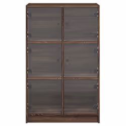 vidaXL Highboard with Doors Sideboard Side Cabinet Brown Oak Engineered Wood - Additional view 6