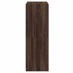 vidaXL Highboard with Doors Sideboard Side Cabinet Brown Oak Engineered Wood - Additional view 7
