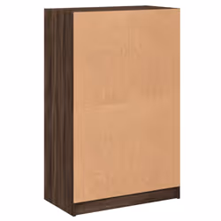 vidaXL Highboard with Doors Sideboard Side Cabinet Brown Oak Engineered Wood - Additional view 8
