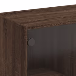 vidaXL Highboard with Doors Sideboard Side Cabinet Brown Oak Engineered Wood - Additional view 9
