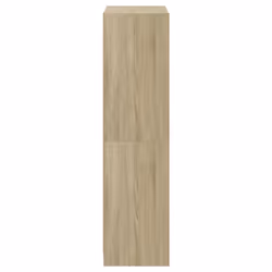 vidaXL Highboard with Doors Sideboard Side Cabinet Sonoma Oak Engineered Wood - Additional view 7