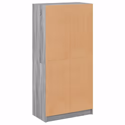 vidaXL Highboard with Doors Sideboard Side Cabinet Grey Sonoma Engineered Wood - Additional view 8
