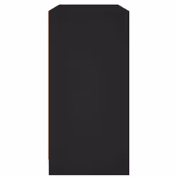 vidaXL Sideboard Cupboard Side Cabinet Storage Highboard Black Engineered Wood - Additional view 6