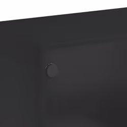 vidaXL Sideboard Cupboard Side Cabinet Storage Highboard Black Engineered Wood - Additional view 8