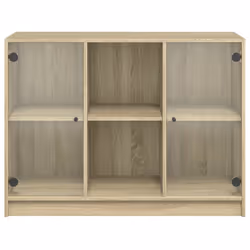 vidaXL Sideboard Cupboard Cabinet Storage Highboard Sonoma Oak Engineered Wood - Additional view 5