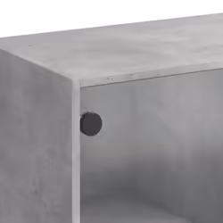 vidaXL Sideboard Cupboard Side Cabinet Highboard Concrete Grey Engineered Wood - Additional view 8