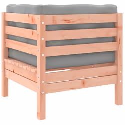 vidaXL Garden Sofa Set 7 Piece with Cushions Couch Solid Wood Douglas Fir - Additional view 5