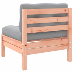 vidaXL Garden Sofa Set 7 Piece with Cushions Couch Solid Wood Douglas Fir - Additional view 6