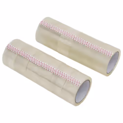 vidaXL Packaging Tape Packing Boxes Parcel Tape Sealing Shipping Packing Tape - transparent, 36 ÃÂ¼m/ 12 pcs