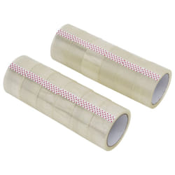 vidaXL Packaging Tape Packing Boxes Parcel Tape Sealing Shipping Packing Tape - transparent, 45 ÃÂ¼m/ 12 pcs