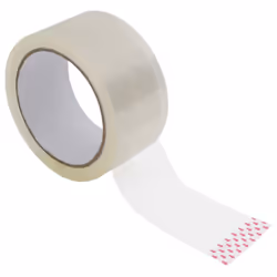 vidaXL Packaging Tape Packing Boxes Parcel Tape Sealing Shipping Packing Tape - transparent, 45 ÃÂ¼m/ 72 pcs